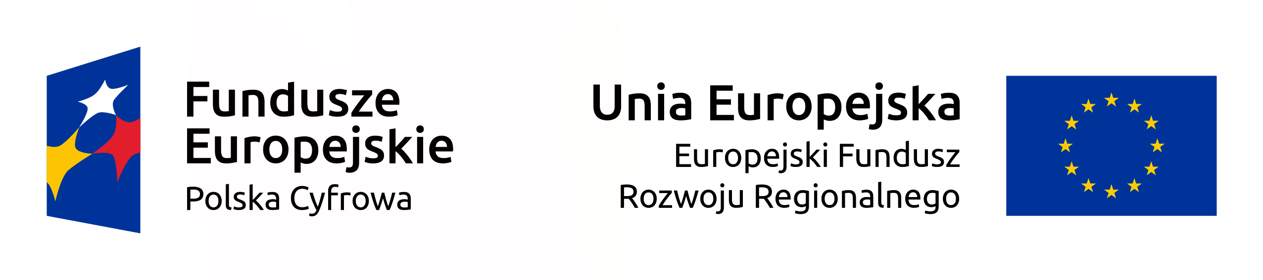Fundusze Europejskie Polska Cyfrowa. Unia Europejska Europejski Fundusz Rozwoju Regionalnego
